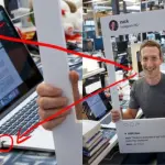 Mark Zuckerberg teme hacker: webcam MacBook coperta con pellicola