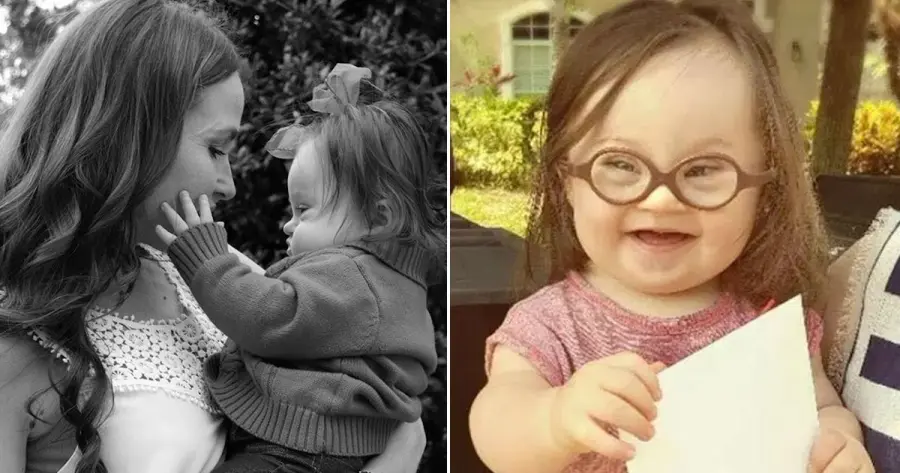Mamma bimba Down invia lettera al ginecologo che voleva farla abortire: la storia di Courtney Baker