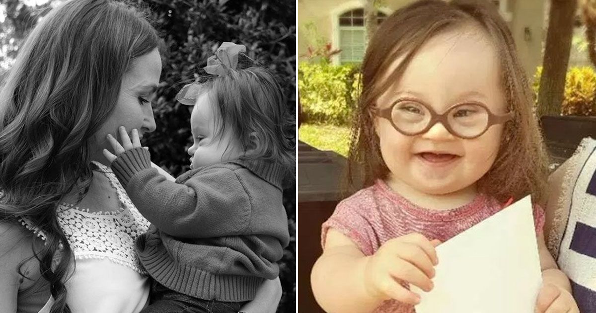 Mamma bimba Down invia lettera al ginecologo che voleva farla abortire: la storia di Courtney Baker