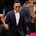 Irina Shayk sensuale a Cannes: Lewis Hamilton galantuomo