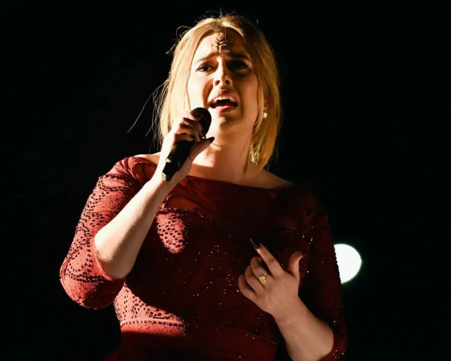 Adele Stona ai Grammy Awards 2016: 