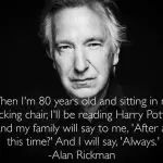 Alan Rickman e' morto: ecco perche' non dimenticheremo mai Severus Piton!