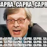 Vittorio Sgarbi: capra epiteto inviso agli animalisti, denunciato