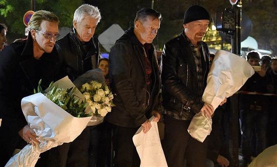 U2: 6 e 7 Dicembre a Parigi, Recupero Concerti Sospesi dopo Attentati