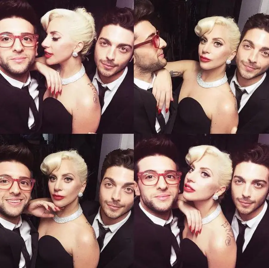 Il Volo, Selfie con Lady Gaga durante Cena di Gala a New York