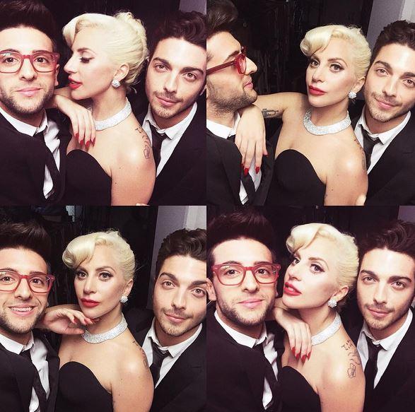 Il Volo, Selfie con Lady Gaga durante Cena di Gala a New York