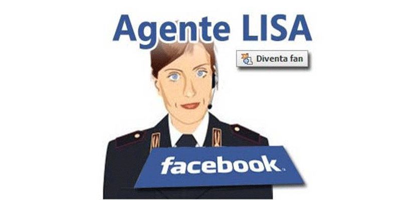 RECORD AGENTE LISA: OLTRE 180MILA 'LIKE', PROFILO FB POLIZIA DI STATO