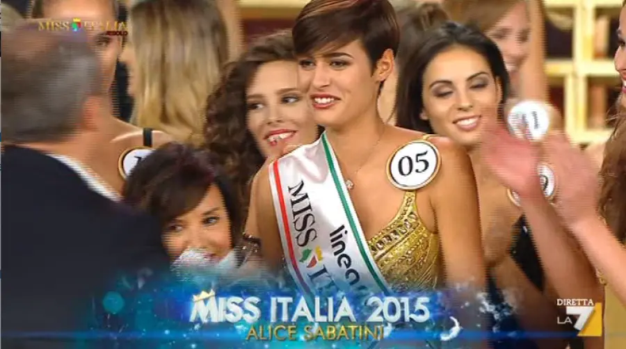 MISS ITALIA 2015 VINCE ALICE SABATINI