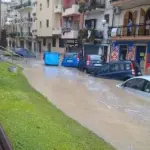 Allerta meteo Sicilia: bomba d'acqua ai Giardini Naxos