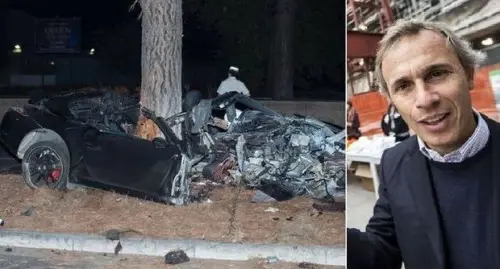 Roma, Claudio Salini muore sulla sua Porsche: schianto fatale sulla Colombo