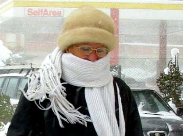 Infarto: rischio aumenta col freddo, cresce viscosità sangue