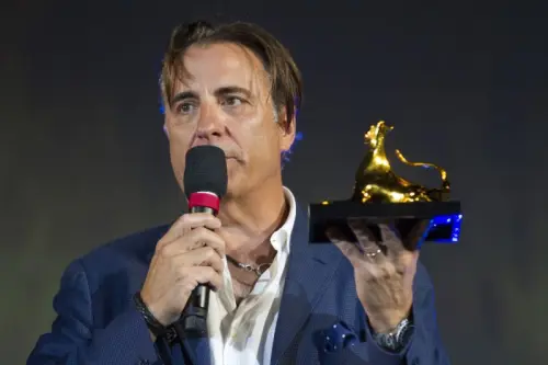 Andy Garcia riceve Leopard Club Award a Locarno: 