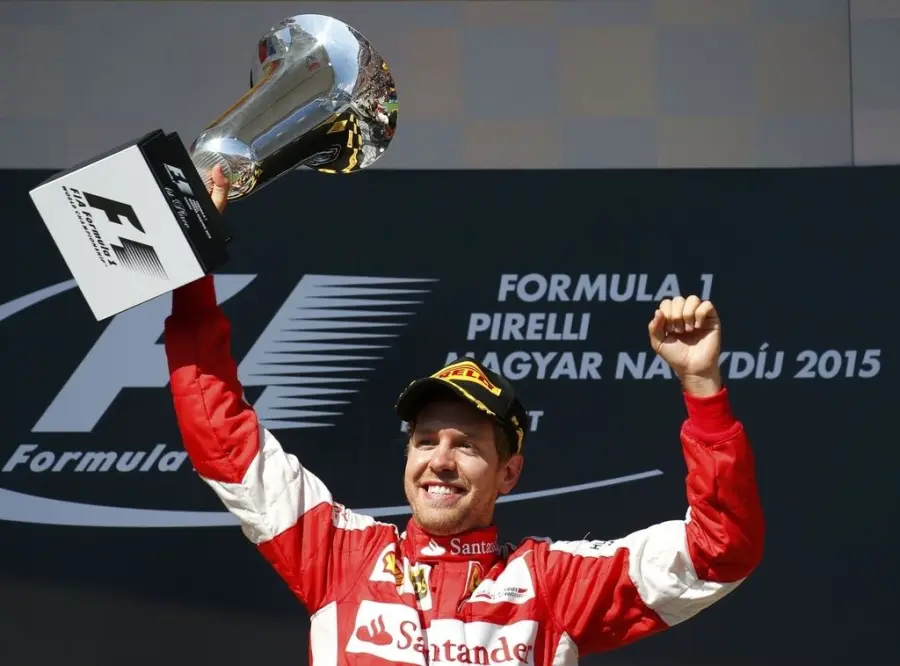 Gp Ungheria 2015, Vettel trionfa e dedica vittoria a Jules Bianchi