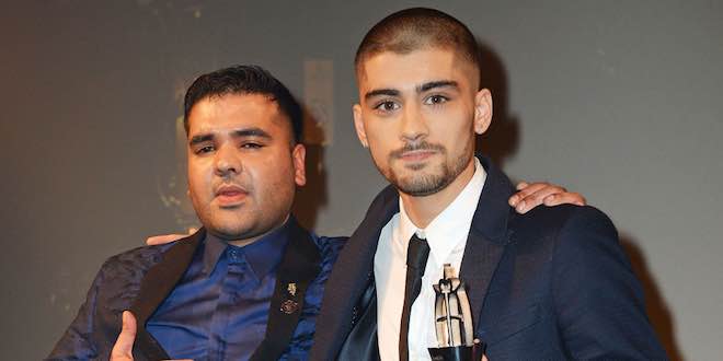 Zayn Malik stronca Naughty Boy su Twitter: 