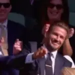 Wimbledon, David Beckham prende pallina al volo: video diventa virale