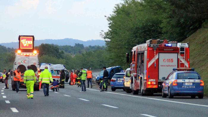Incidente A12: gemellini muoiono, padre sotto choc