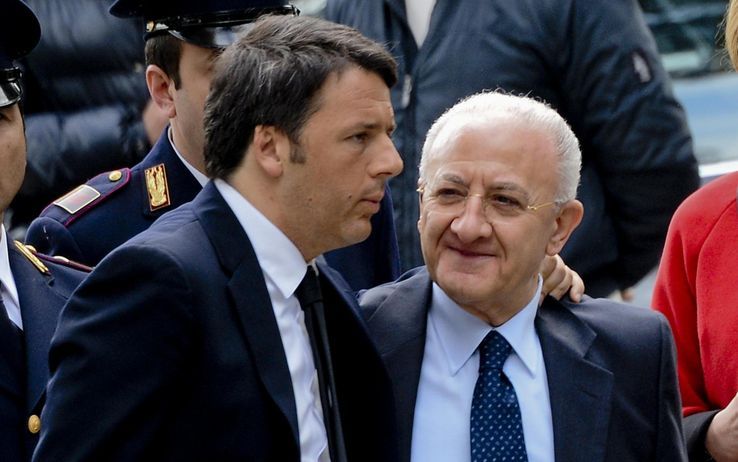 Renzi gela De Luca: firmato decreto di sospensione, legge Severino rispettata