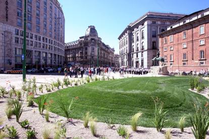 Milano: piazza Missori cambia volto, ampia area pedonale