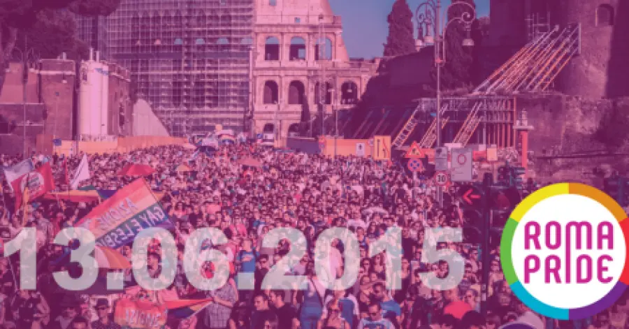 Roma Pride 2015: orgoglio gay romba a Roma, Marino presente