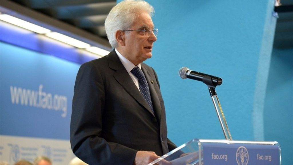 Mattarella, monito alla Fao: 