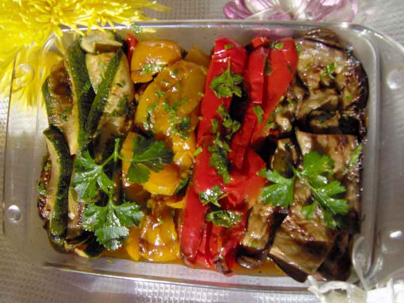 Verdure grigliate: stessa attività antiossidante di quelle fresche