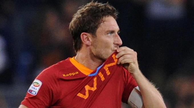 Roma, Totti rientrerà contro Udinese: panchina addio
