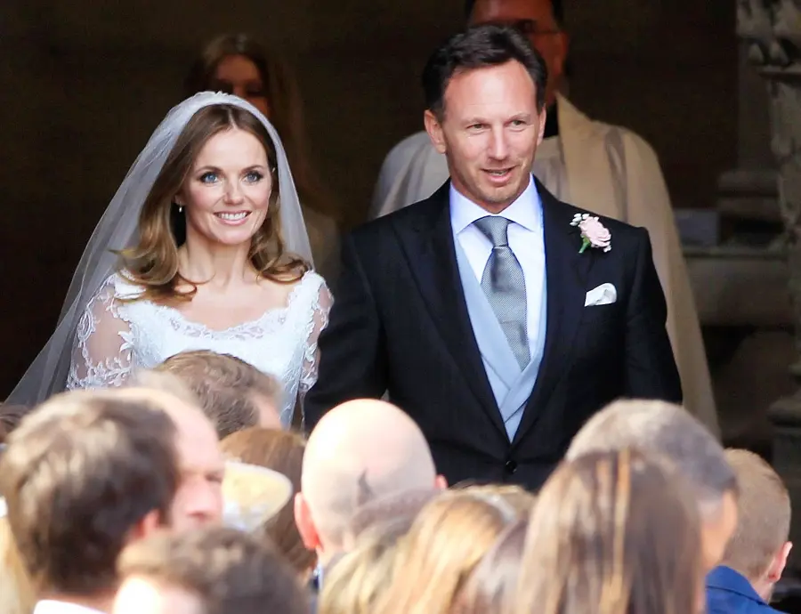 Gery Halliwell e Christian Horner si sposano: Victoria Beckham assente