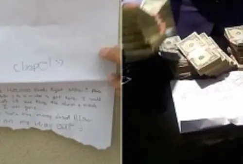 Rapina banca e mette video online, arrestato: “Ho chiesti i soldi educatamente”