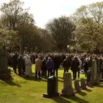 Edimburgo, centinaia di persone ai funerali di un neonato anonimo