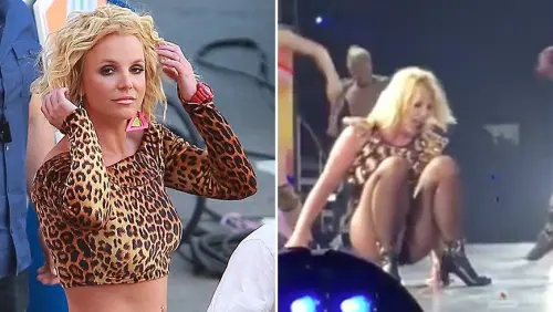 Britney Spears cade a Las Vegas: rinviate due tappe 