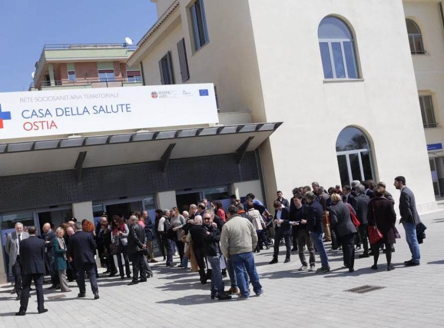 Ostia, inaugurazione Casa della Salute della Regione Lazio: Zingaretti e Marino presenti