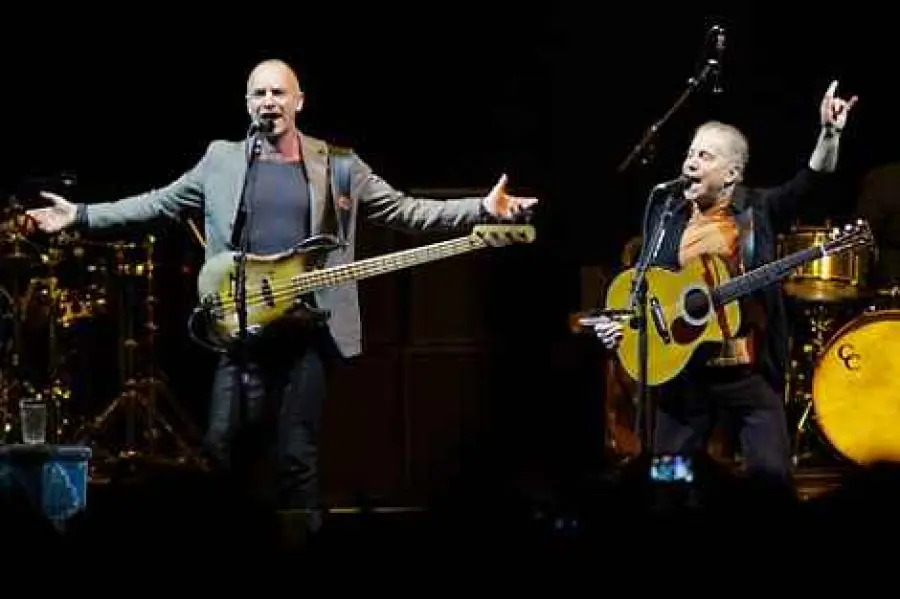 Sting e Paul Simon infiammano Forum di Assago, unica tappa italiana