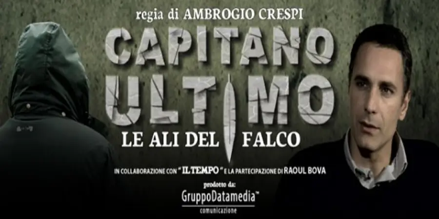 Raoul Bova a Roma per presentare "Capitano Ultimo. Le ali del falco"