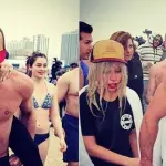Lady Gaga, tuffo nelle fredde acque del Michigan con Taylor Kinney