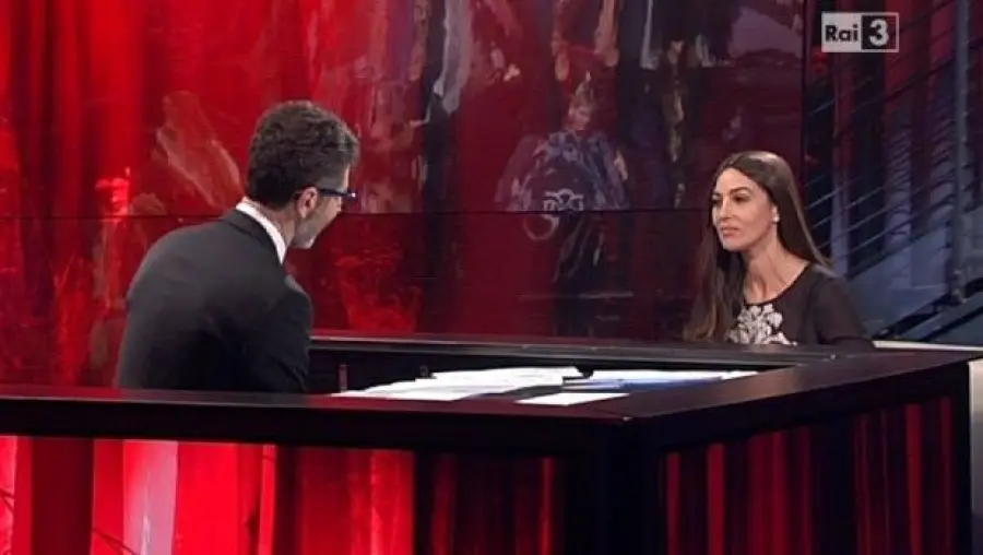 Monica Bellucci ospite di Fabio Fazio: "So molto poco sugli uomini"