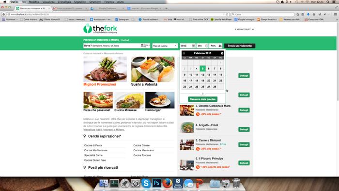 TheFork, sito per prenotare ristoranti online: sconti fino al 50%