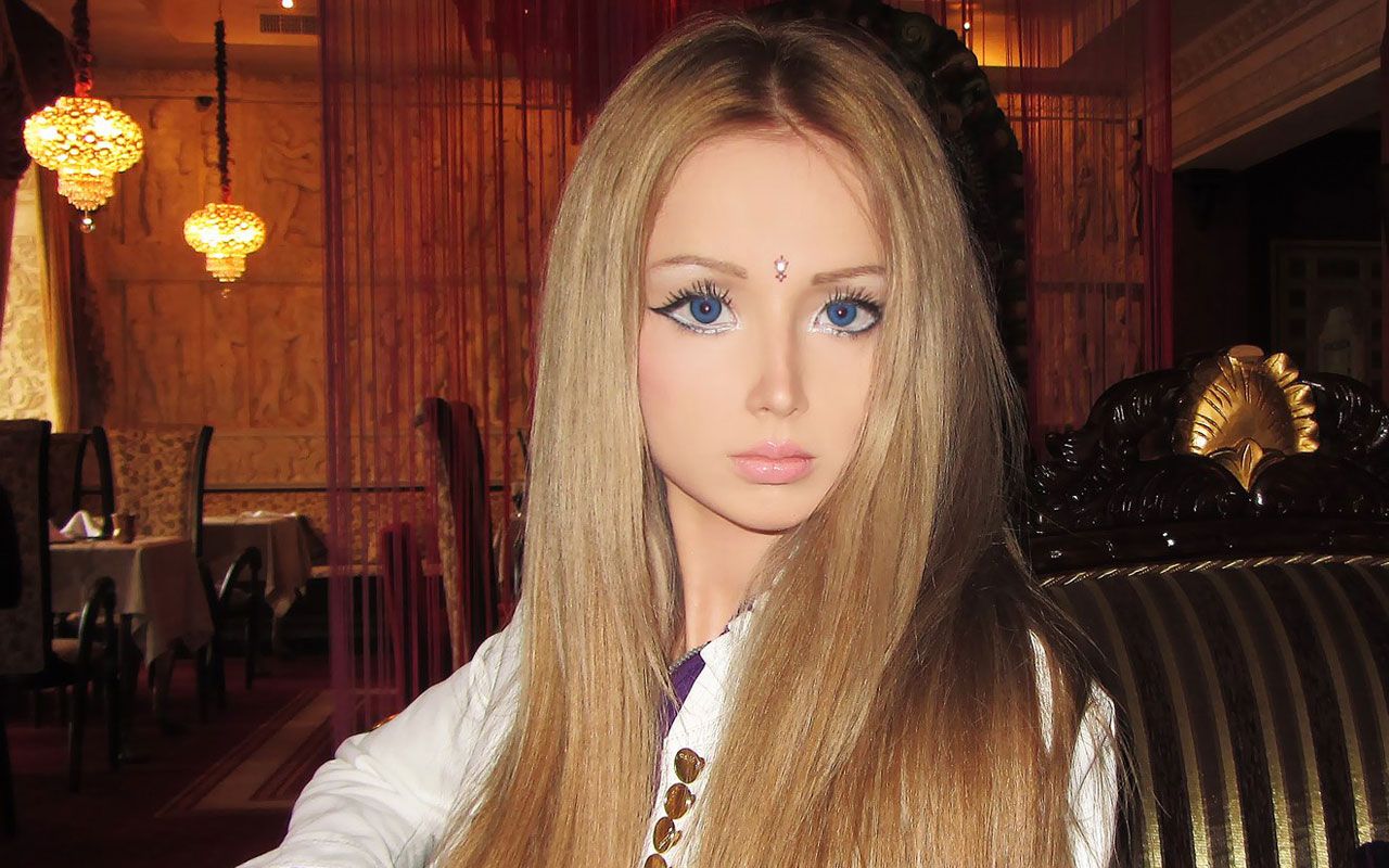 Valeria Lukyanova, Barbie umana a 'Quelli che il calcio'