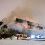 Mosca: incendio in storica biblioteca, patrimonio culturale russo distrutto parzialmente