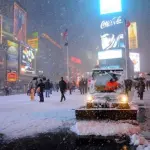 New York: tempesta di neve in arrivo, De Blasio allerta cittadini