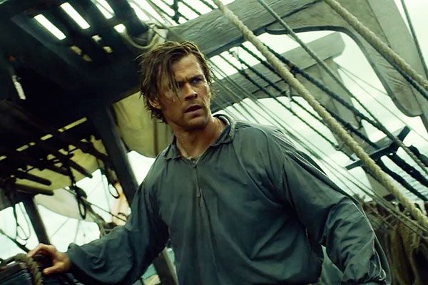 Chris Hemsworth interpreta Owen Chase nel film "In the heart of sea", dal 19 marzo nei cinema