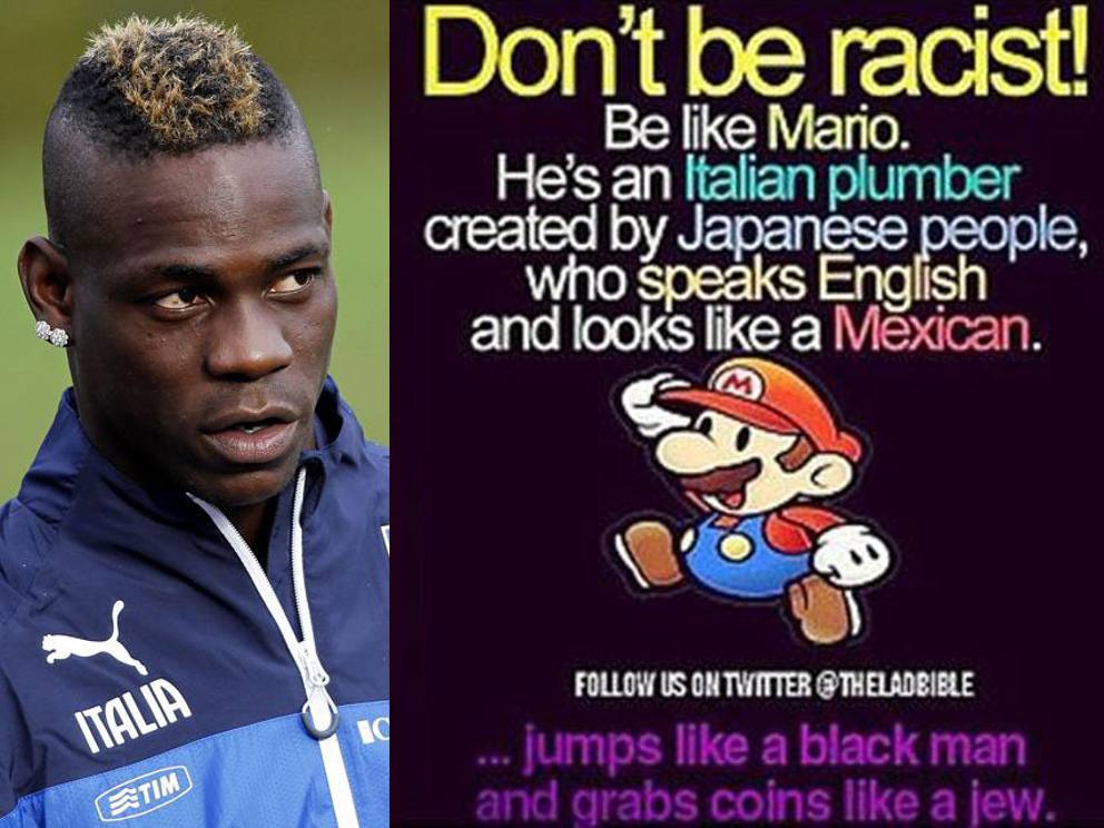 Mario Balotelli offende ebrei su Instagram, poi si giustifica
