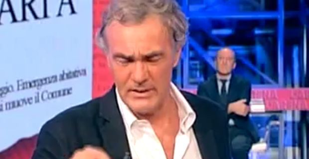 Massimo Giletti: mancamento durante Domenica in... l'Arena, pubblico in ansia