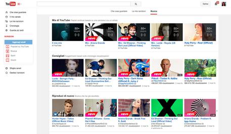 Youtube propone abbonamento per Music Key