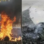 Bulgaria, donna disperata si dà fuoco: in fin di vita