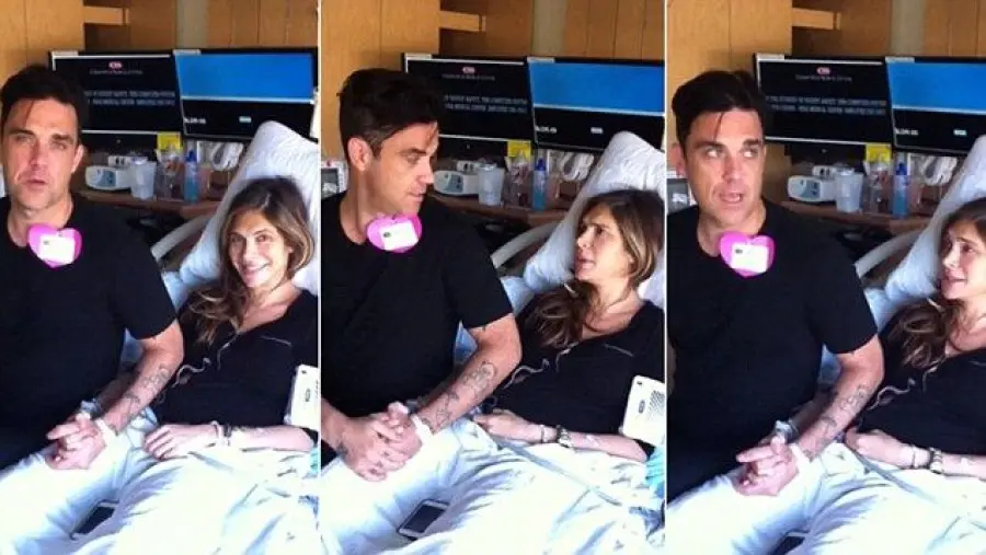 Robbie Williams rivela nome suo secondogenito: Charlton Valentine