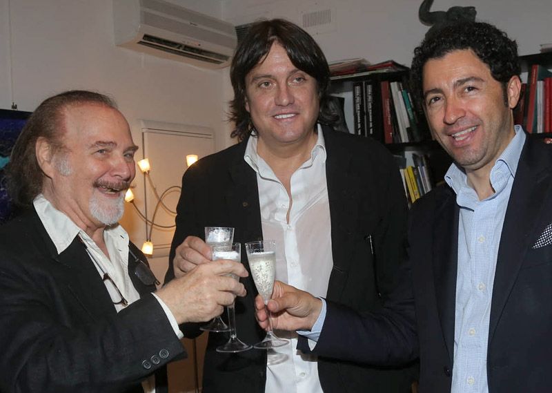 Cristiano De André presenta autobiografia alla "Spoleto Arte", mostra curata da Vittorio Sgarbi