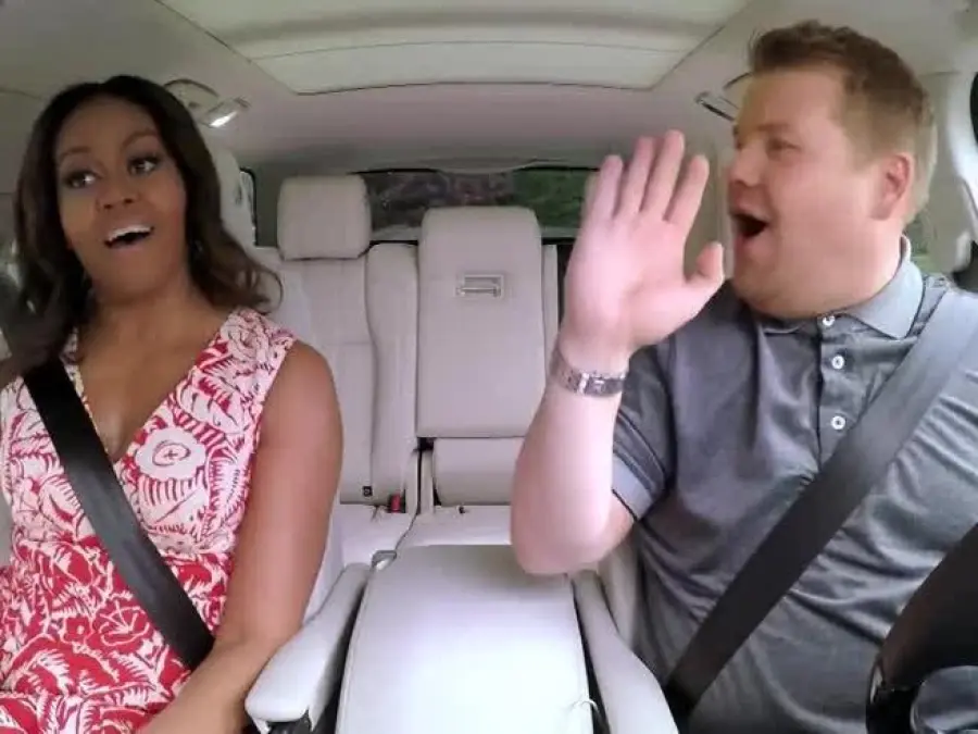 Michelle Obama canta Beyoncé nel Carpool Karaoke di James Corden