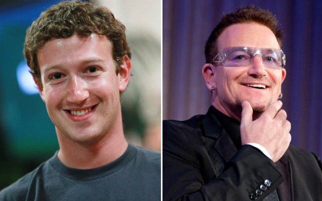 Mark Zuckerberg e Bono Vox Vogliono Portare Internet nei Campi Profughi