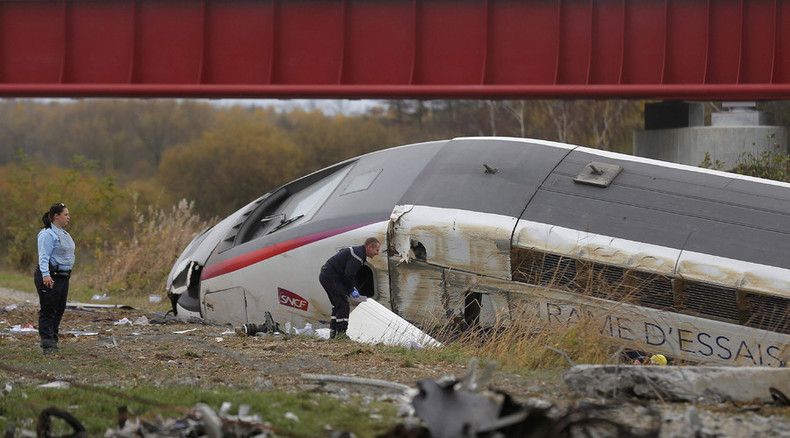 Strasburgo, Treno Deraglia