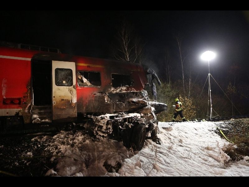 Germania, Treno Travolge Camion